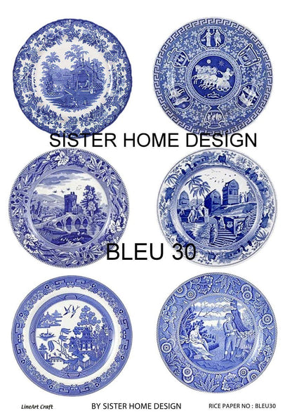 Bleu30 Lineart Pirinç Dekopaj