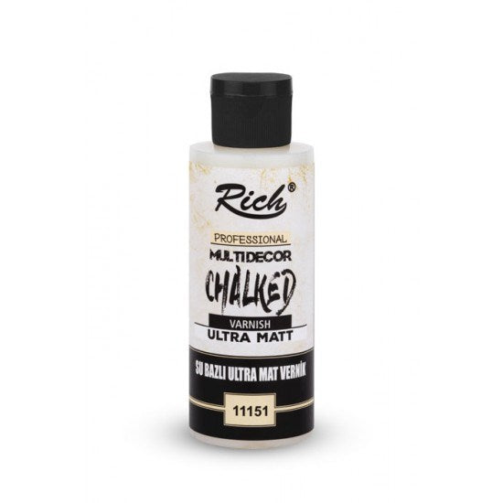 RİCH CHALKED SU BAZLI ULTYRA MAT VERNİK 120 ML-111