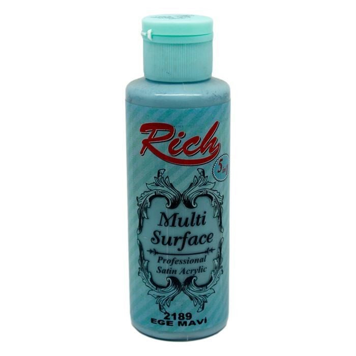 Rich Multisurface Akrilik Boya 2189 Ege Mavi 130 Ml