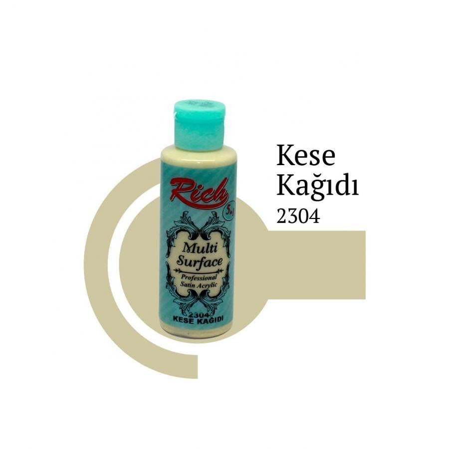 Rich Multisurface Akrilik Boya 2304 Kese Kağıdı , 130 ml