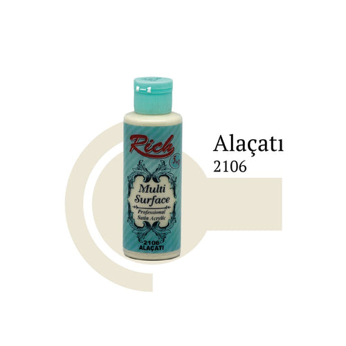 Rich Multısurface Akrilik Boya  2106 Alaçatı 130 ml