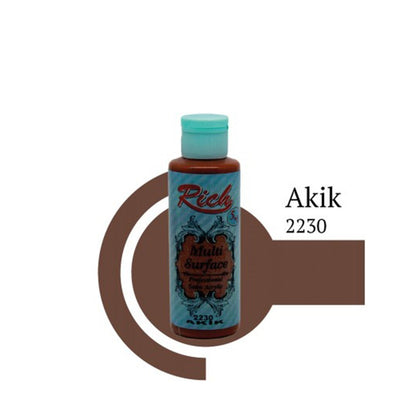 Rich Multi Surface Akrilik Boya 2230 Akik  130ml