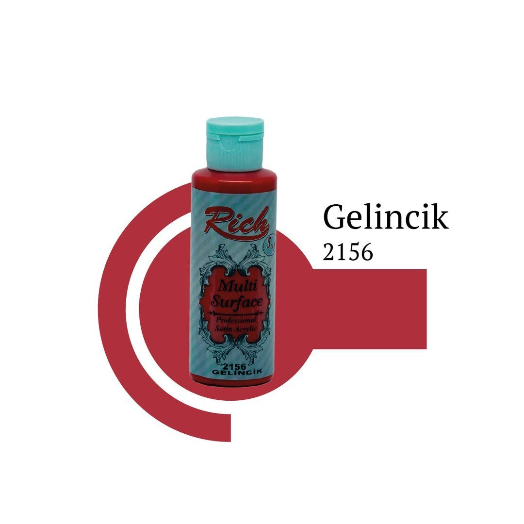 Rich Multısurface Akrilik Boya 2156 Gelincik 130 ml