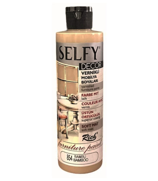 Rich Selfy Dekor Vernikli Boya 854 Bambu 240 ml